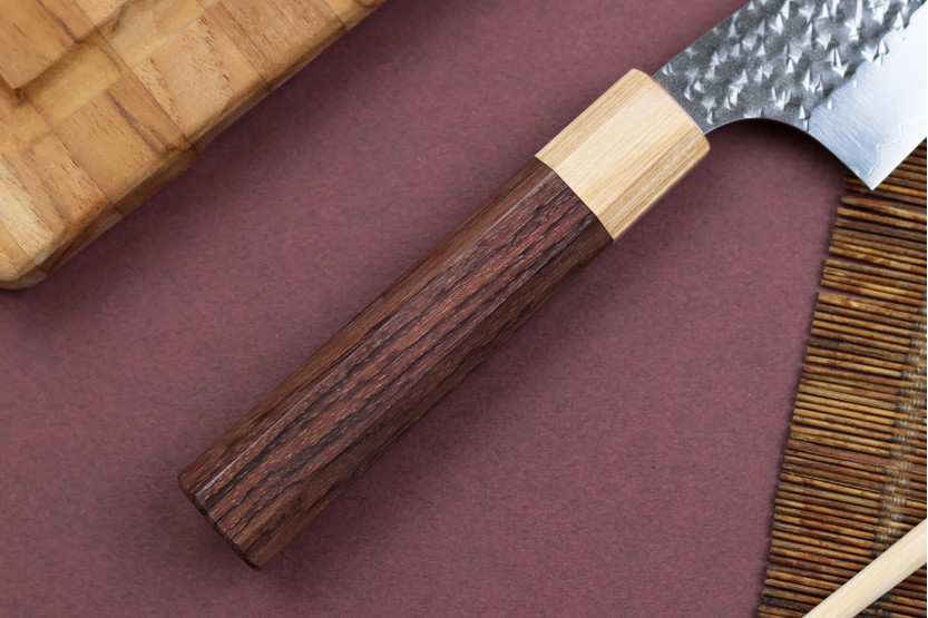 Yu Kurosaki senko 16.5cm SG2 acero martillado hecho a mano cuchillo japonés bunka