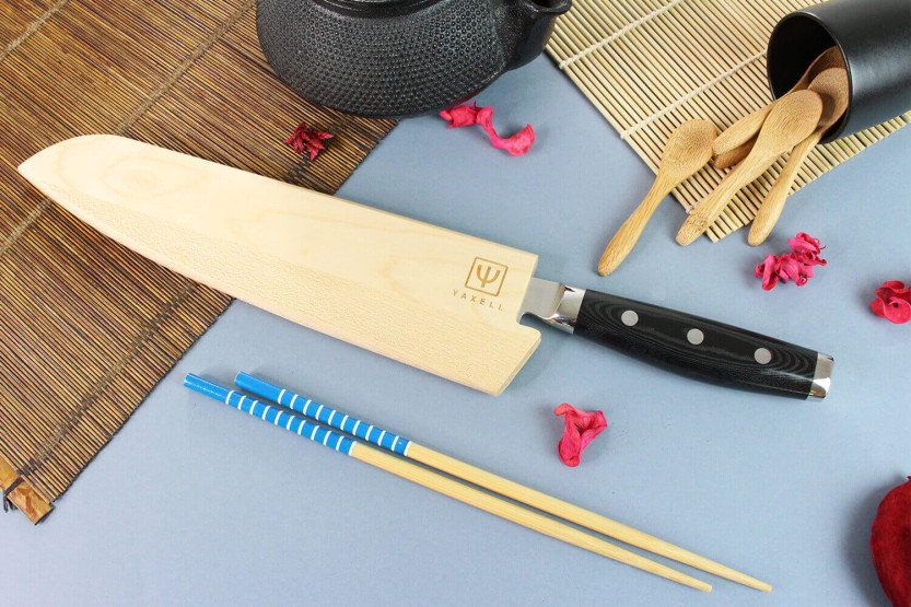 Yaxell kitchen knife case 25cm - Maple wood
