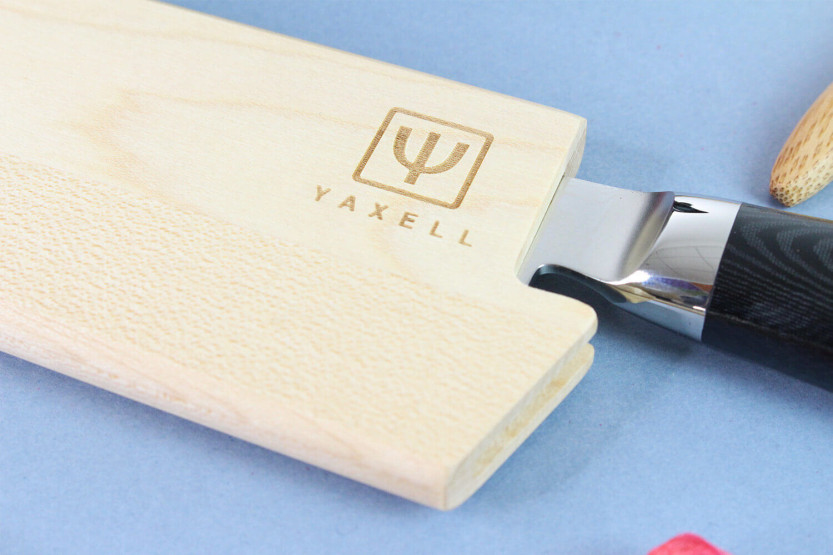 Estojo para facas de cozinha Yaxell 25cm - madeira de ácer
