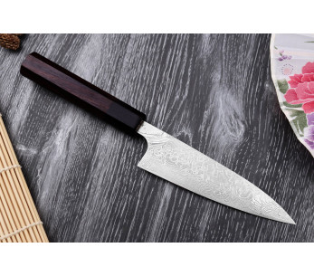 Takeshi Saji R2 Damas 13.5cm käsintehty japanilainen yleispuukko 2