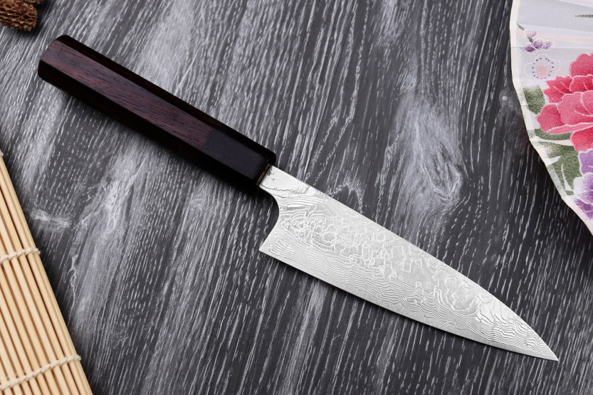 Takeshi Saji R2 Damas 13,5 cm coltello universale giapponese fatto a mano