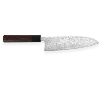 Takeshi Saji R2 Damas 18cm coltello santoku giapponese fatto a mano