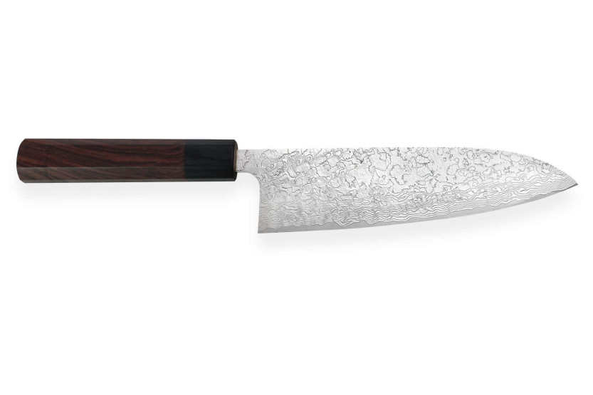 faca santoku japonesa de faca santoku Takeshi Saji R2 Damas de 18 cm feita à mão