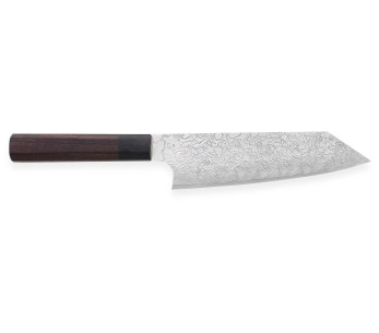 Faca bunka japonesa artesanal Takeshi Saji R2 Damascus 18cm