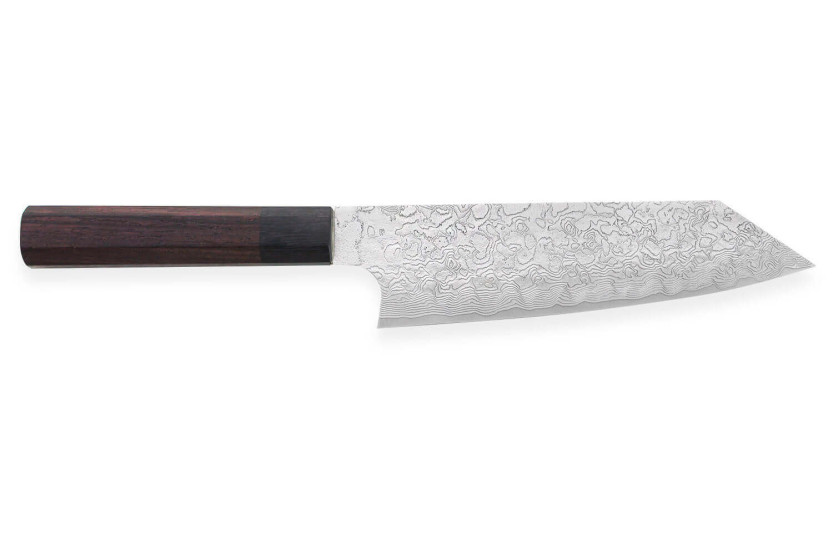 Takeshi Saji R2 Damascus 18cm handmade Japanese bunka knife