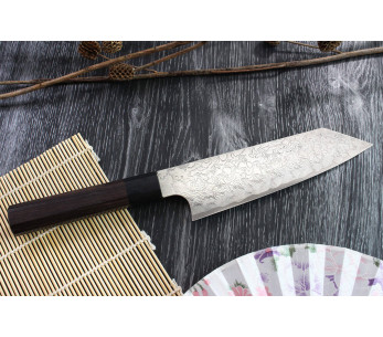 Takeshi Saji R2 Damaskus 18cm handgjord japansk bunkakniv 2