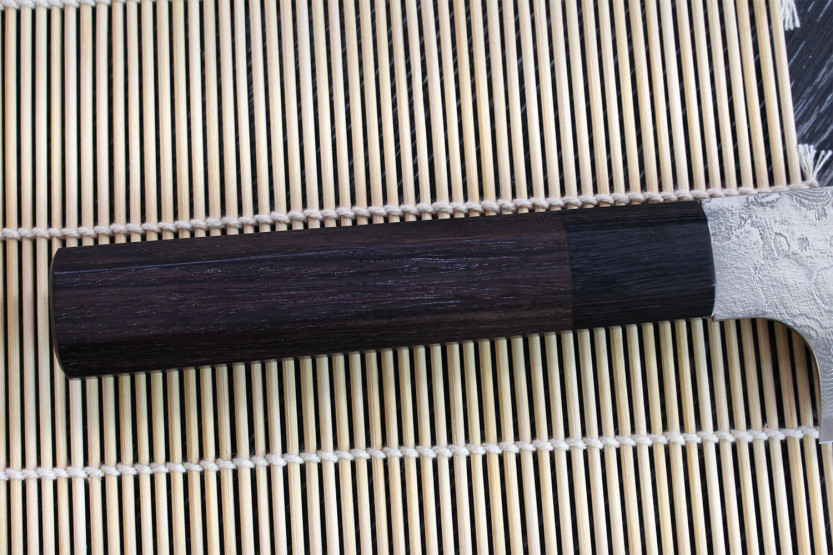 Takeshi Saji R2 Damascus 18cm handmade Japanese bunka knife