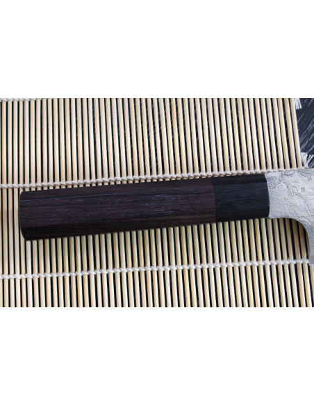 Takeshi Saji R2 Damascus 18cm handmade Japanese bunka knife