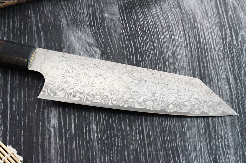 Takeshi Saji R2 Damaskus 18 cm håndlaget japansk bunka-kniv