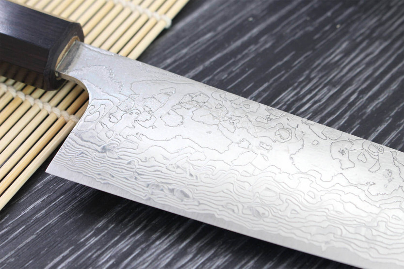 Takeshi Saji R2 Damas 18cm handmade Japanese chef ' s knife