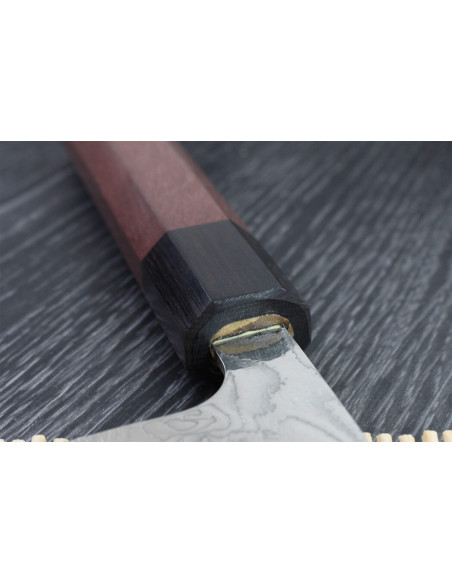 Takeshi Saji R2 Damas 18cm handmade Japanese chef ' s knife
