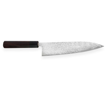 Takeshi Saji R2 Damas 21cm käsintehty japanilainen keittiöveitsi