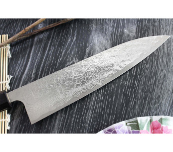 Takeshi Saji R2 Damas 21cm käsintehty japanilainen keittiöveitsi 2