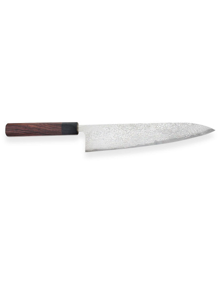 Takeshi Saji R2 Damas 24cm käsintehty japanilainen keittiöveitsi