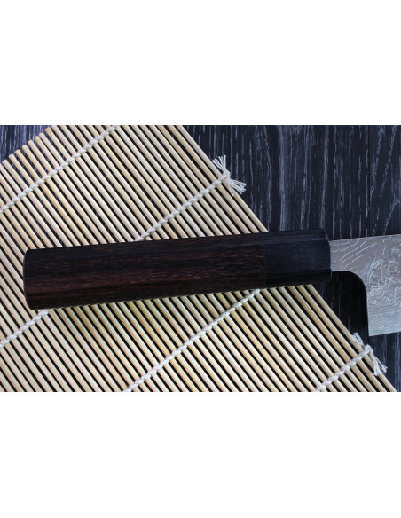 Takeshi Saji R2 Damaskus 24 cm håndlavet japansk sujihiki-kniv