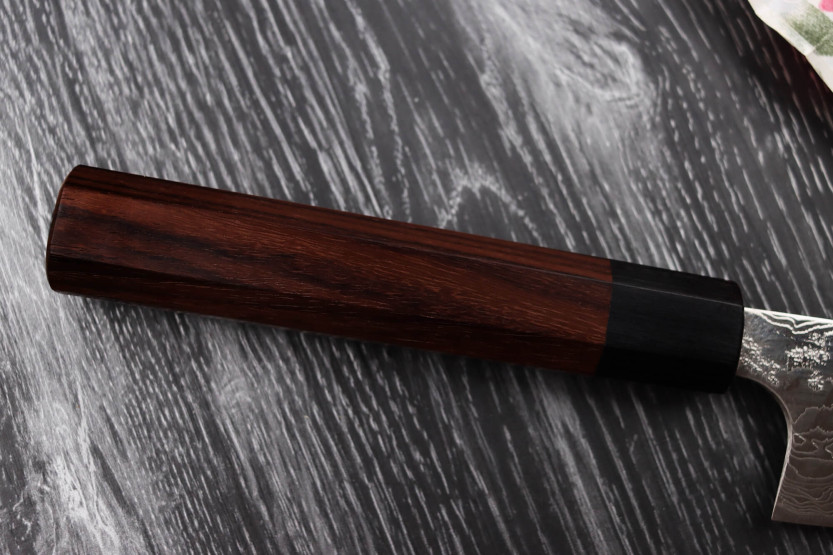 Takeshi Saji R2 Damascus 27cm käsintehty japanilainen sujihiki veitsi