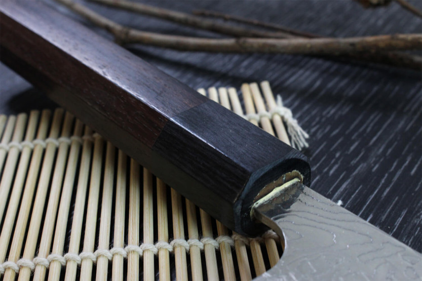Takeshi Saji R2 Damascus 27cm handgemaakt Japans sujihiki mes