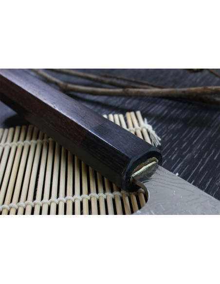 Takeshi Saji R2 Damasco 27cm cuchillo japonés hecho a mano sujihiki