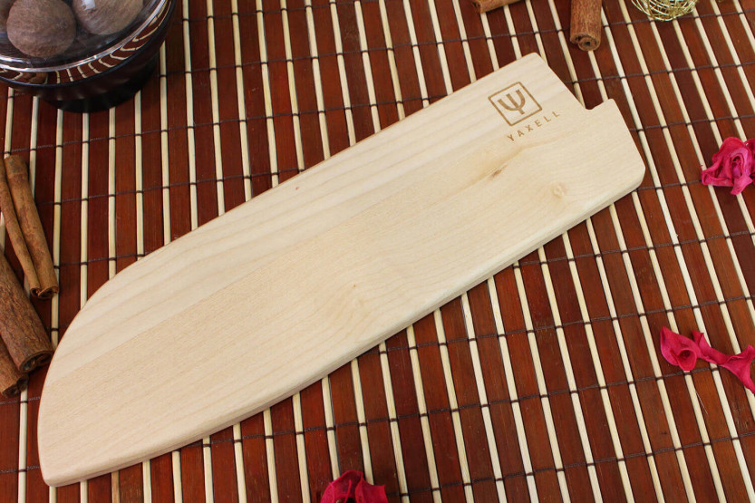 Yaxell Santokumesser-Etui 20cm - Ahornholz