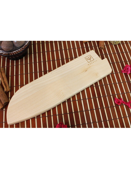 Yaxell-etui til 20 cm santoku-kniv - ahorntræ