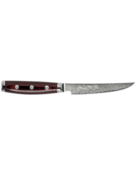 Japansk biffkniv Yaxell Super Gou 11 cm damask 161 lag