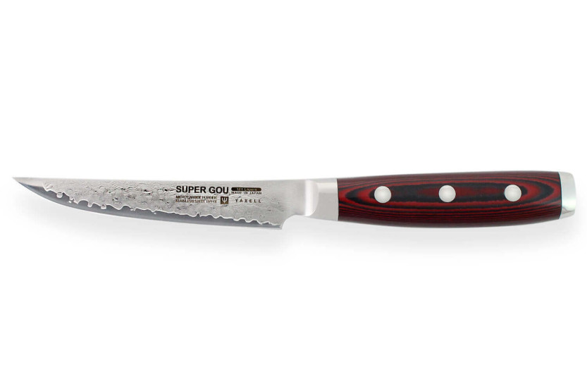 Yaxell SUPERGOU 11 cm japansk steakkniv i 161 lag damaskus