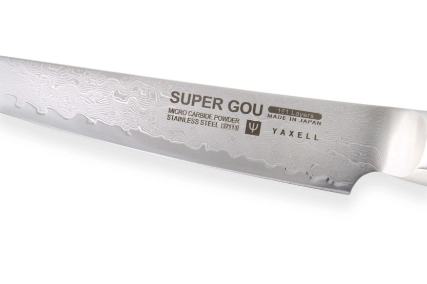 Yaxell SUPERGOU 11 cm japansk steakkniv i 161 lag damaskus