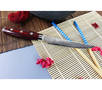Yaxell Super Gou 11 cm 161 strato damasco coltello da bistecca giapponese 2