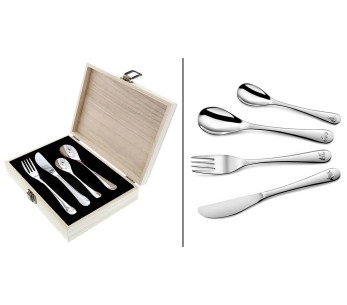 Albert de Thiers Kiddo set de 4 cubiertos decorados para niños