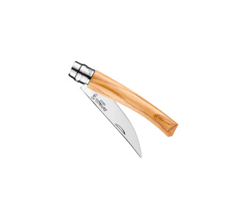 Opinel-Messer Effilé n°08 mit 8 cm Klinge, drehbarer Zwinge und Griff aus Olivenholz 2