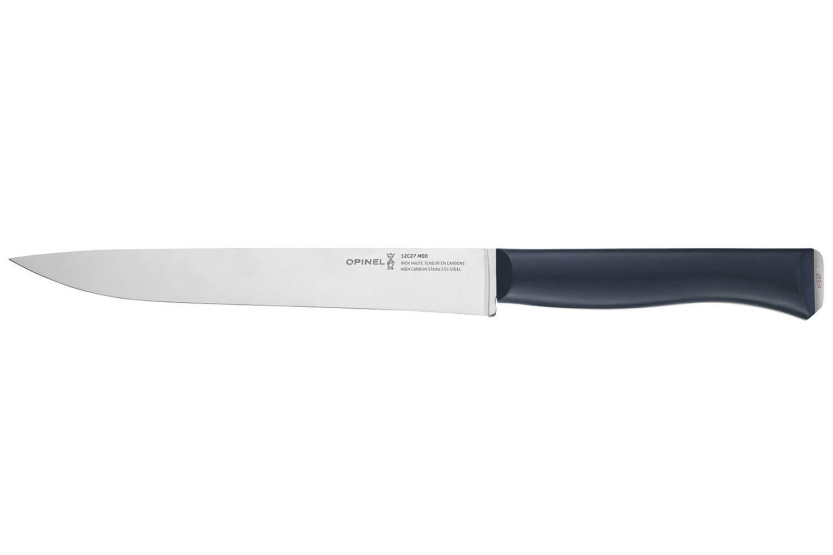 Opinel Tranchiermesser Intempora Nr. 227 Klinge 20cm Griff marineblau