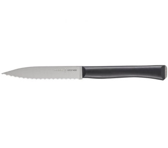 Cuchillo de pelar Opinel Intempora n°226 10cm hoja dentada mango azul marino