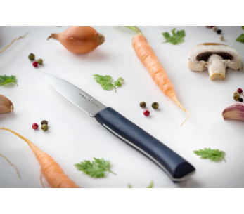 Cuchillo de pelar Opinel Intempora n°226 10cm hoja dentada mango azul marino 2