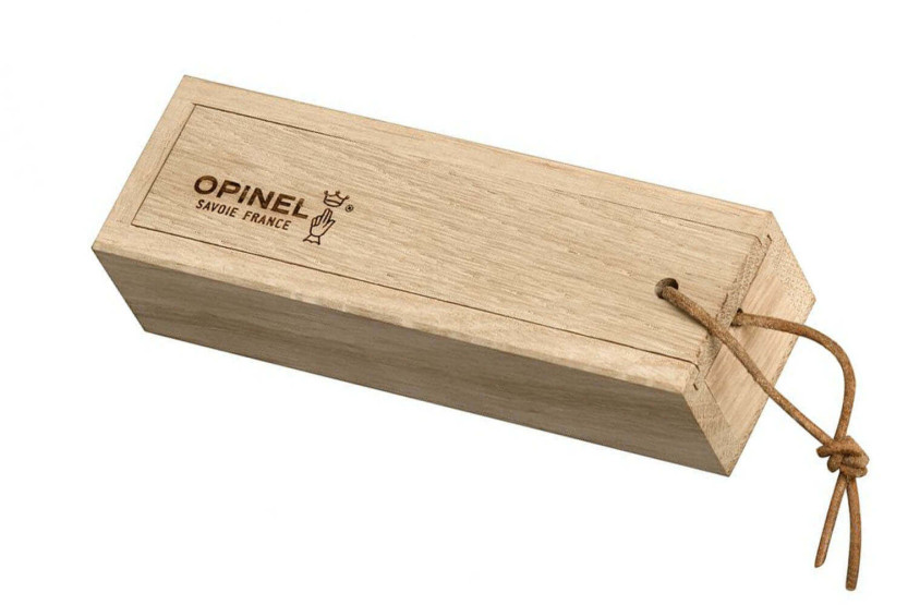 Opinel n°8 Ellipse knife 8.5cm stainless steel blade ebony handle