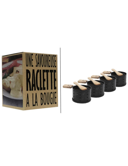 Cookut Lumi raclette ljus set individuell service stekpannor och spatlar