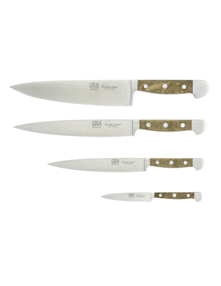 Conjunto de 4 facas forjadas Güde Alpha Oak