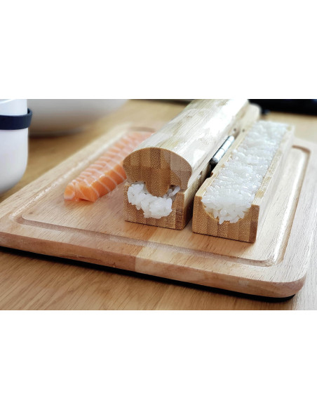 Sooshi Cookut-sæt 1 sushi-/maki-maskine + 2 par spisepinde + 1 opskriftsbog