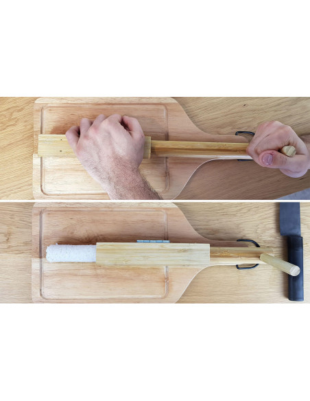 Sooshi Cookut-sæt 1 sushi-/maki-maskine + 2 par spisepinde + 1 opskriftsbog