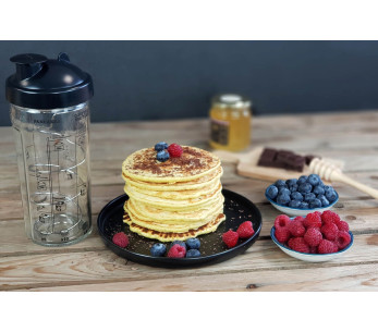 Set shaker per pancake e waffle Cookut - 1 shaker + 1 spargitore + 1 ricettario 2