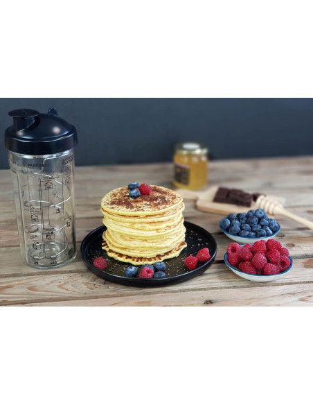 Cookut Pancake and waffle shaker set - 1 shaker + 1 spreder + 1 opskriftsbog