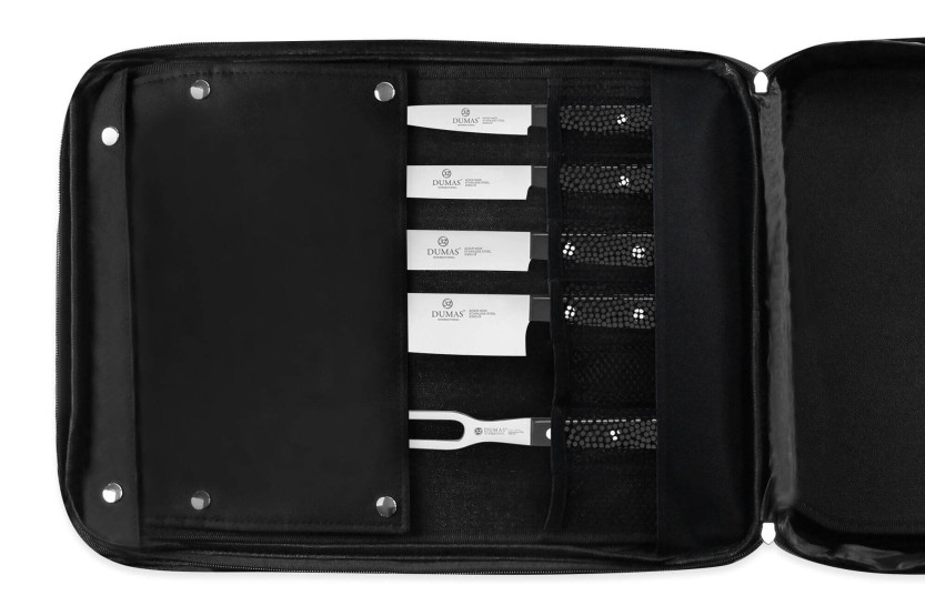 Bolsa Especial Chef Sabatier 32 Dumas Cuisineco 4 cuchillos + 6 utensilios - Exclusividad