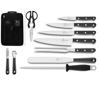 Bolsa Especial Chef Sabatier 32 Dumas Cuisineco 4 cuchillos + 6 utensilios - Exclusividad