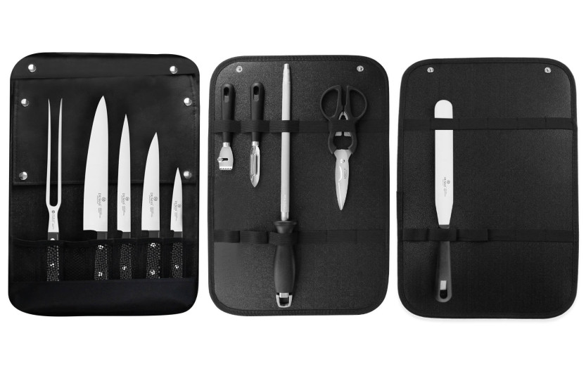 Bolsa Especial Chef Sabatier 32 Dumas Cuisineco 4 cuchillos + 6 utensilios - Exclusividad