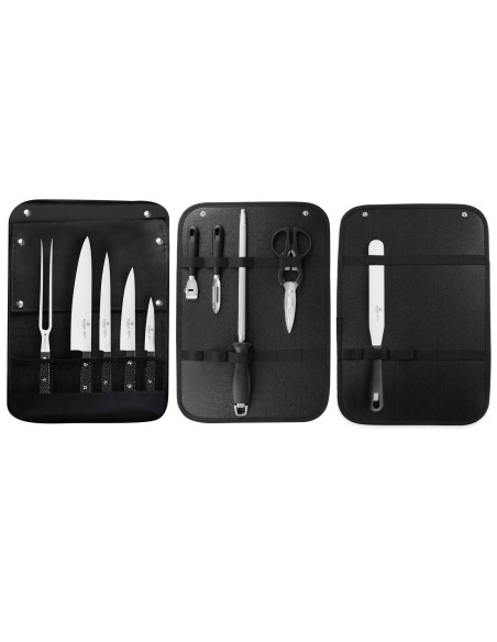 Bolsa Especial Chef Sabatier 32 Dumas Cuisineco 4 cuchillos + 6 utensilios - Exclusividad