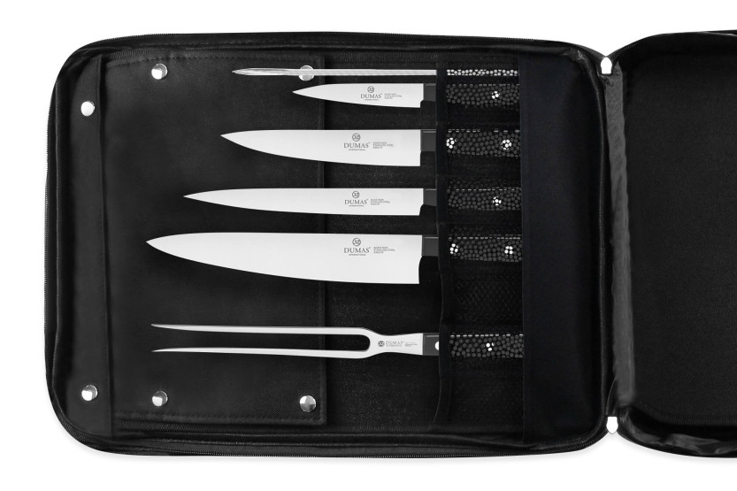 Bolsa Especial Chef Sabatier 32 Dumas Cuisineco 4 cuchillos + 14 utensilios - Exclusividad