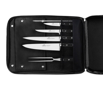 Bolsa de cocinero Sabatier Idéal Inox 4 cuchillos de cocina franceses + 14 utensilios - Exclusividad 2