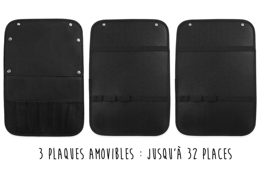 Bolsa de cocinero Sabatier Idéal Inox 4 cuchillos de cocina franceses + 14 utensilios - Exclusividad