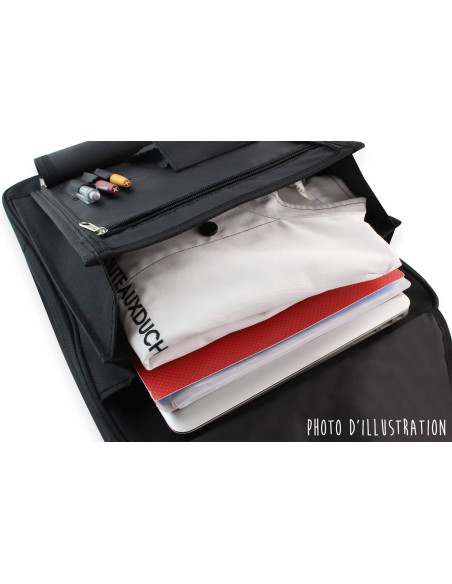 Bolsa de cocinero Sabatier Idéal Inox 4 cuchillos de cocina franceses + 14 utensilios - Exclusividad