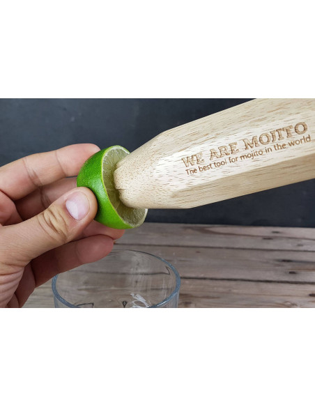 Mojito Cookut set 1 masher + 2 glass straws + 1 recipe book