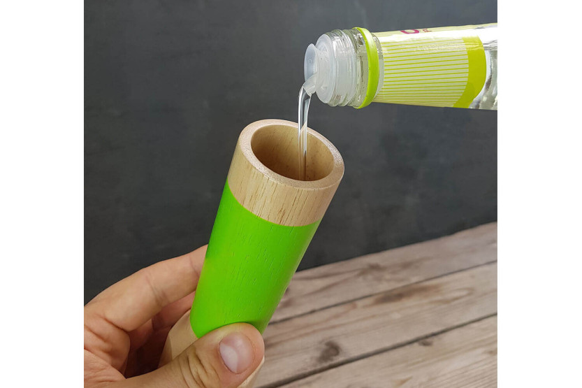 Cookut-Set Spezial Mojito 1 Stampfer + 2 Glasstrohhalme + 1 Rezeptbuch